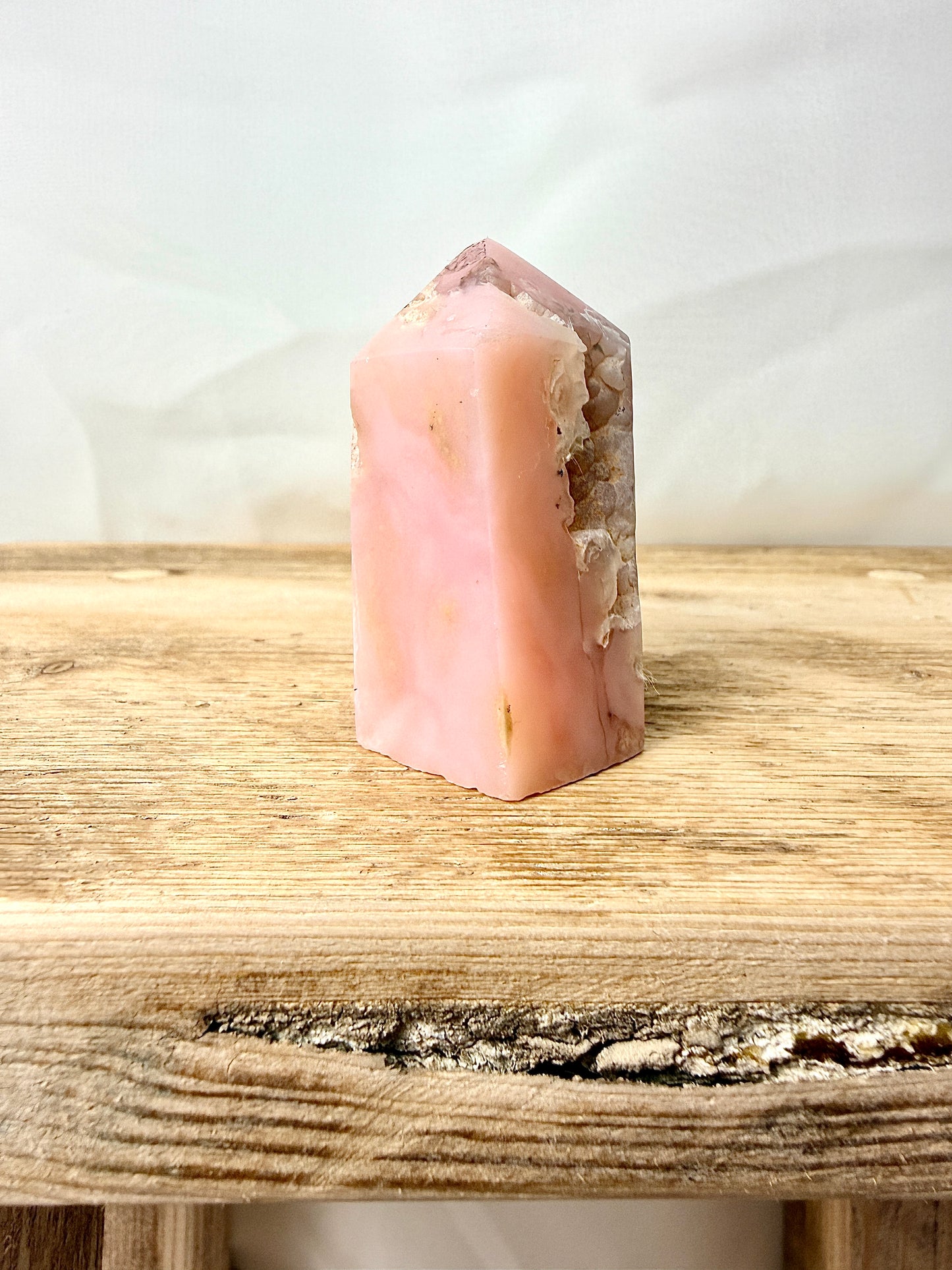 Pink Opal Obelisk – Peru – 83g (#1)