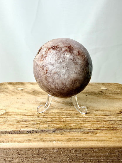 Flower Agate Sphere #1 – Madagascar – 0.36kg