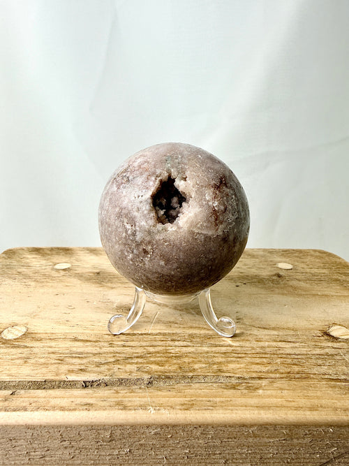 Flower Agate Sphere (#1)