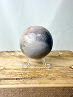 Flower Agate Sphere (#1)