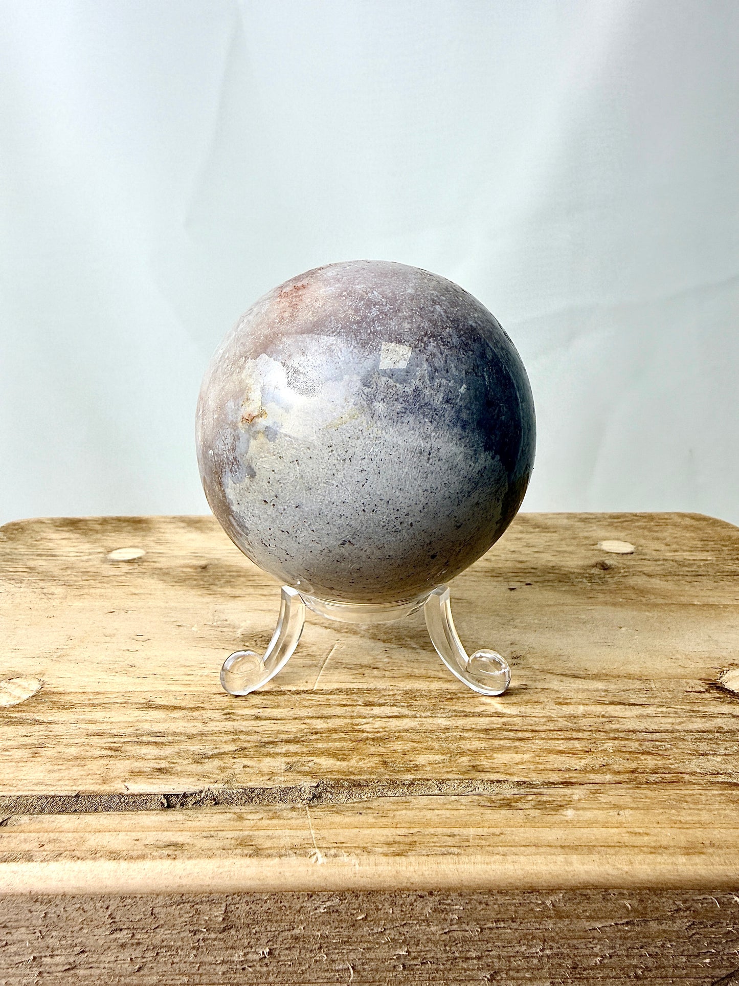Flower Agate Sphere #1 – Madagascar – 0.36kg