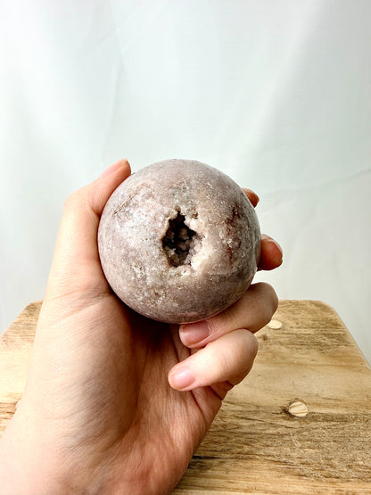 Flower Agate Sphere #1 – Madagascar – 0.36kg