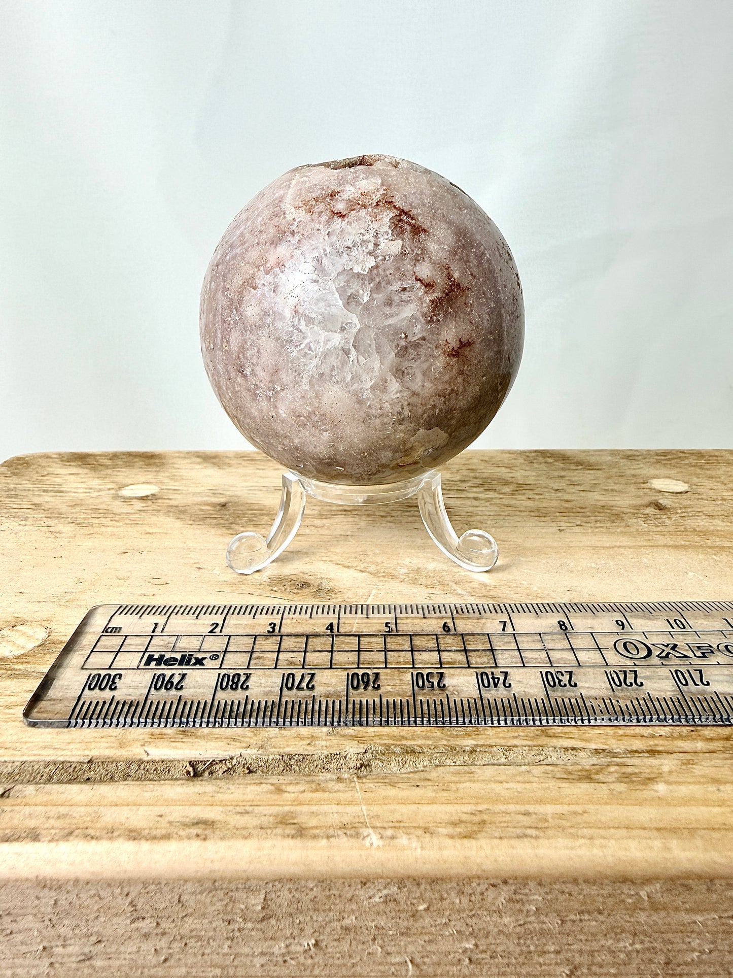 Flower Agate Sphere #1 – Madagascar – 0.36kg