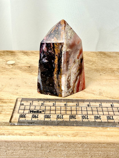 Pink Opal Obelisk – Peru – 137g (#2)