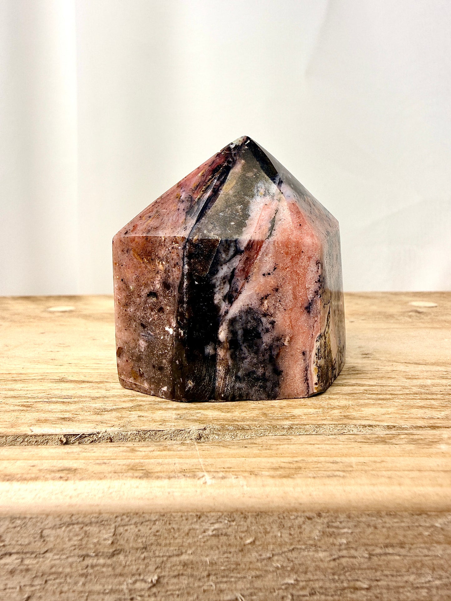 Pink Opal Obelisk – Peru – 121g (#3)