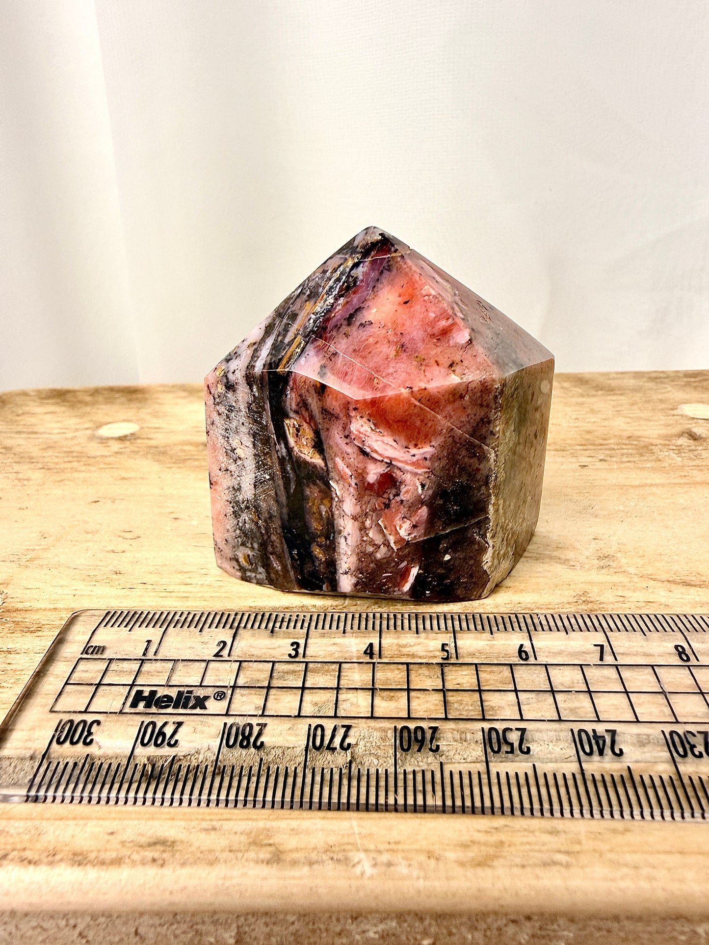 Pink Opal Obelisk – Peru – 121g (#3)