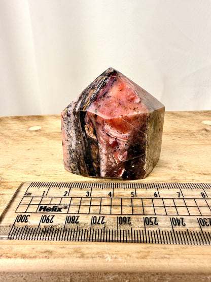 Pink Opal Obelisk – Peru – 121g (#3)