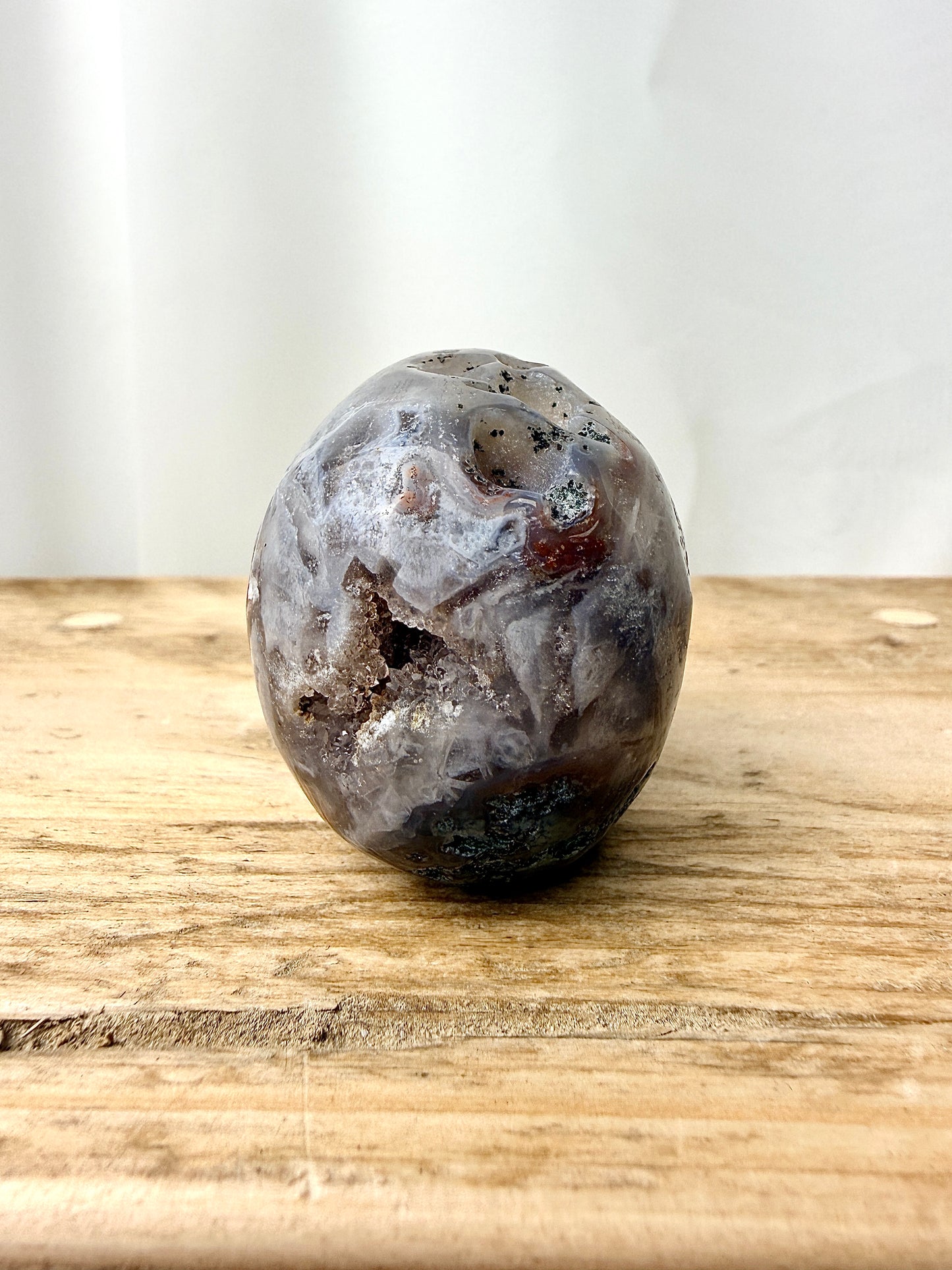 Pink Amethyst Skull (#1) - 125g - Brazil