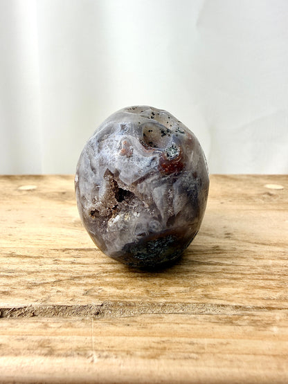 Pink Amethyst Skull (#1) - 125g - Brazil