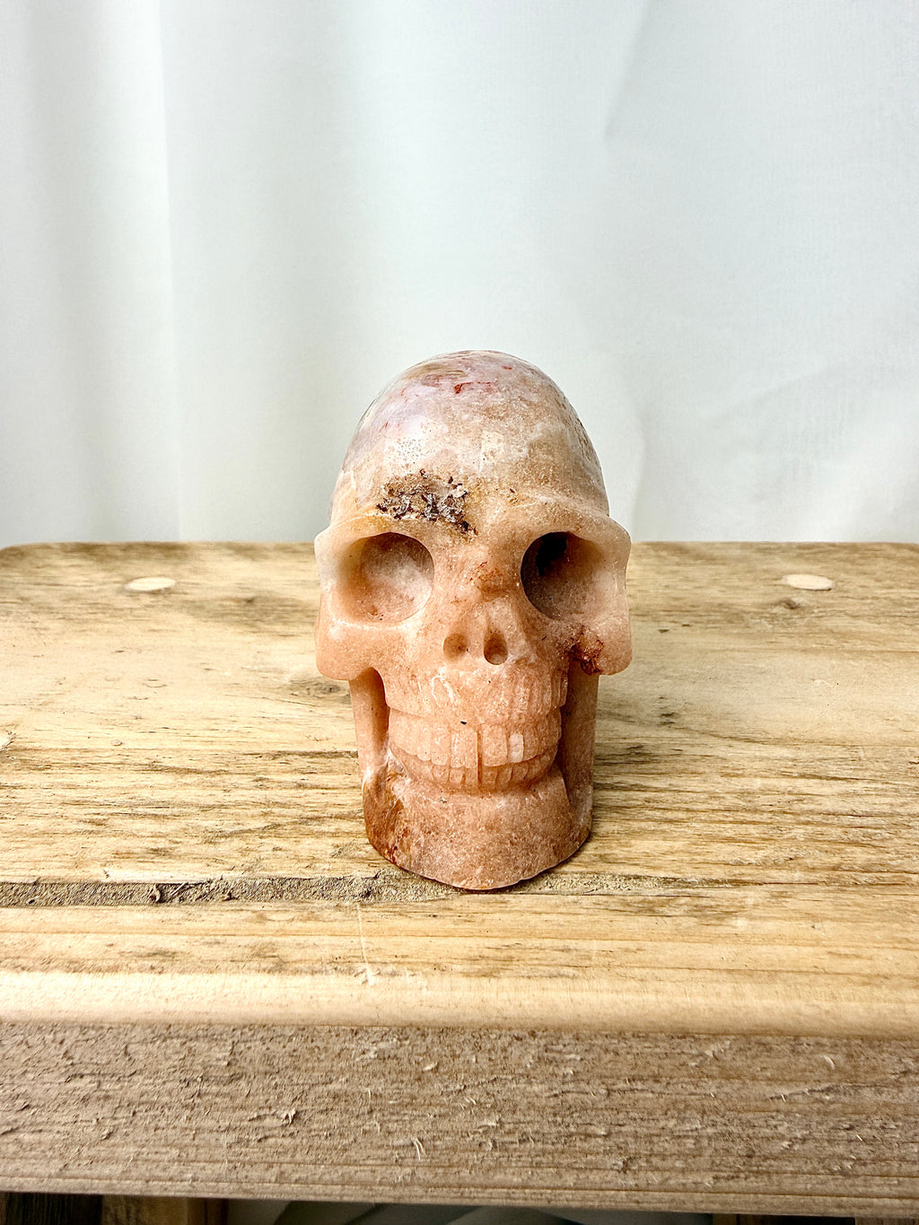 Pink Amethyst Skull (#2)