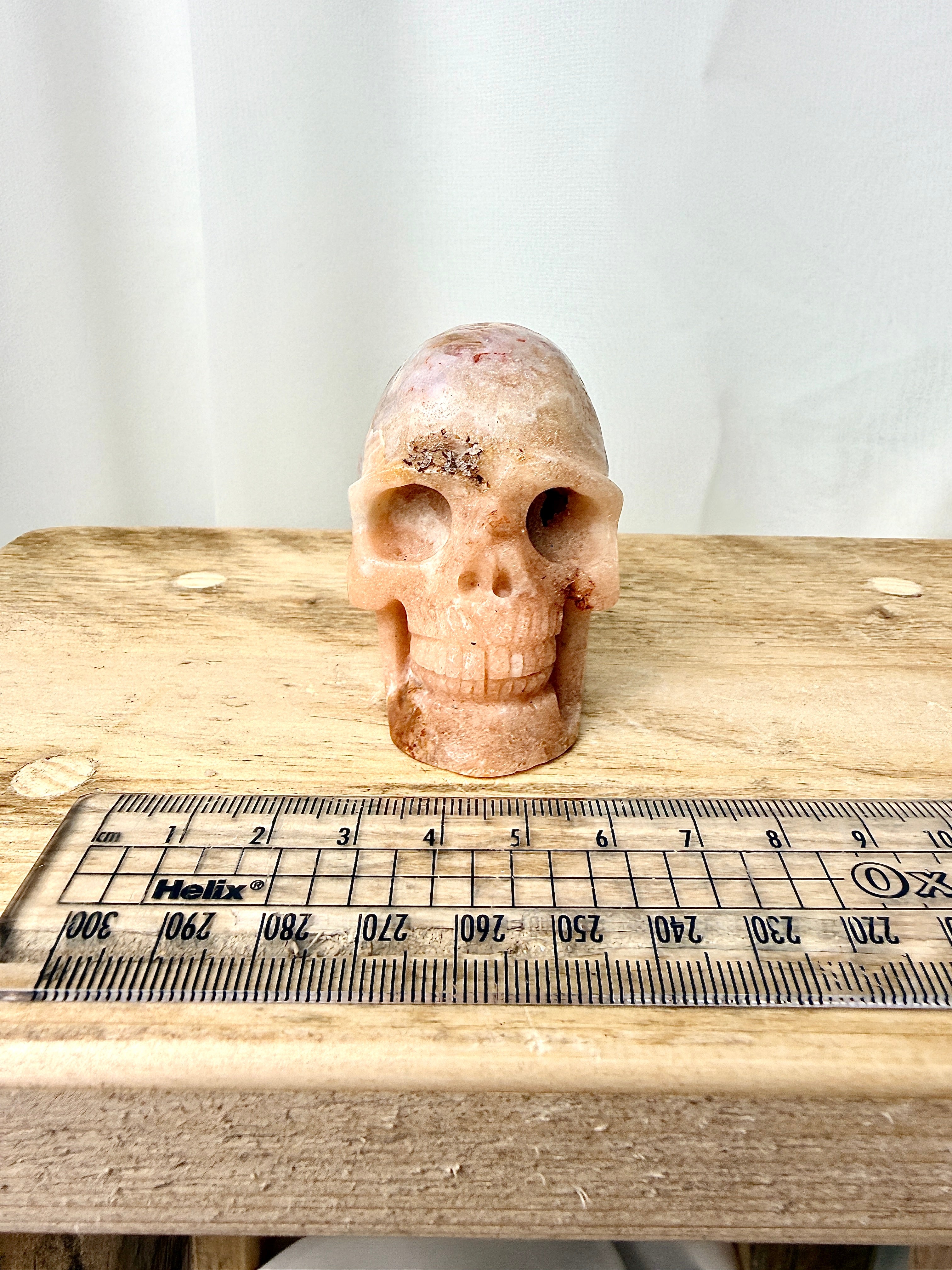 Pink Amethyst Skull (#2)
