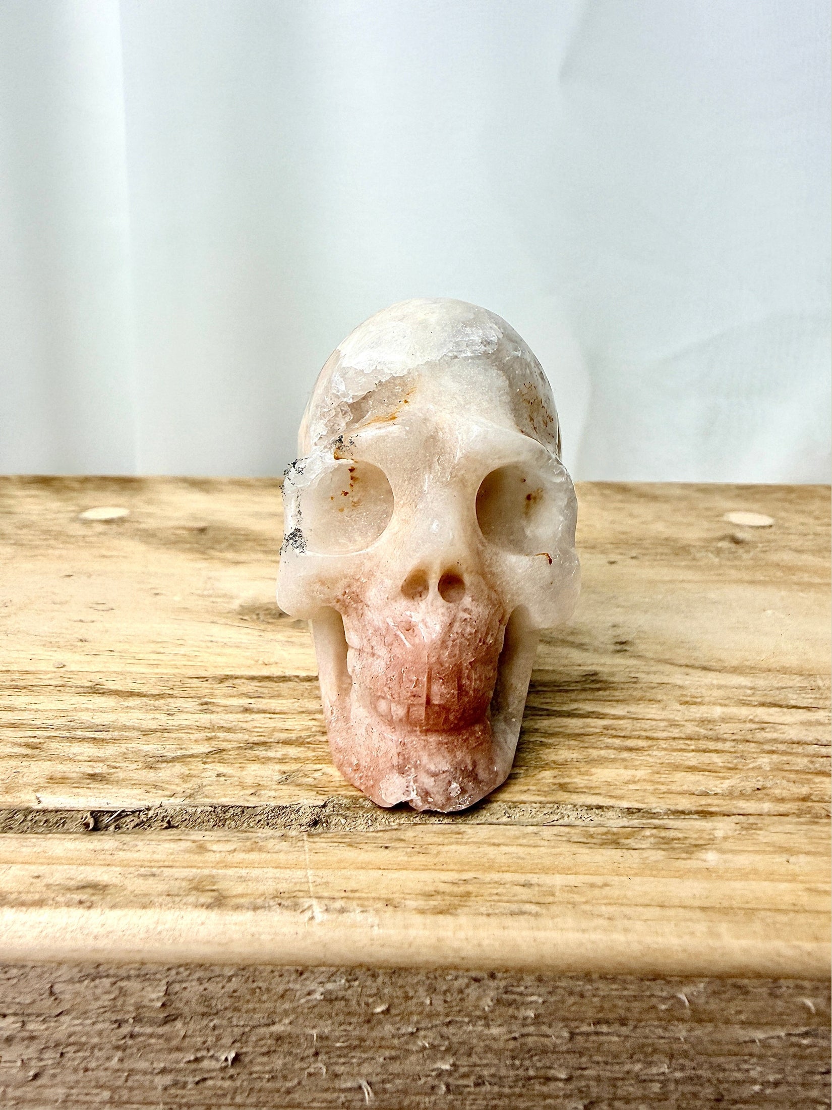 Pink Amethyst Skull (#3)