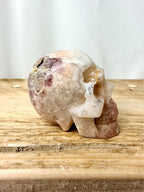 Pink Amethyst Skull (#3)