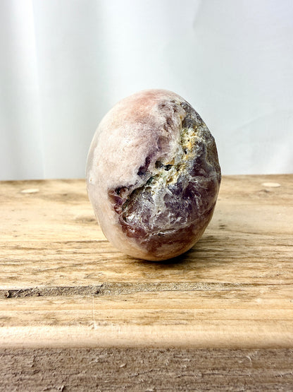 Pink Amethyst Skull (#3) - 149g - Brazil