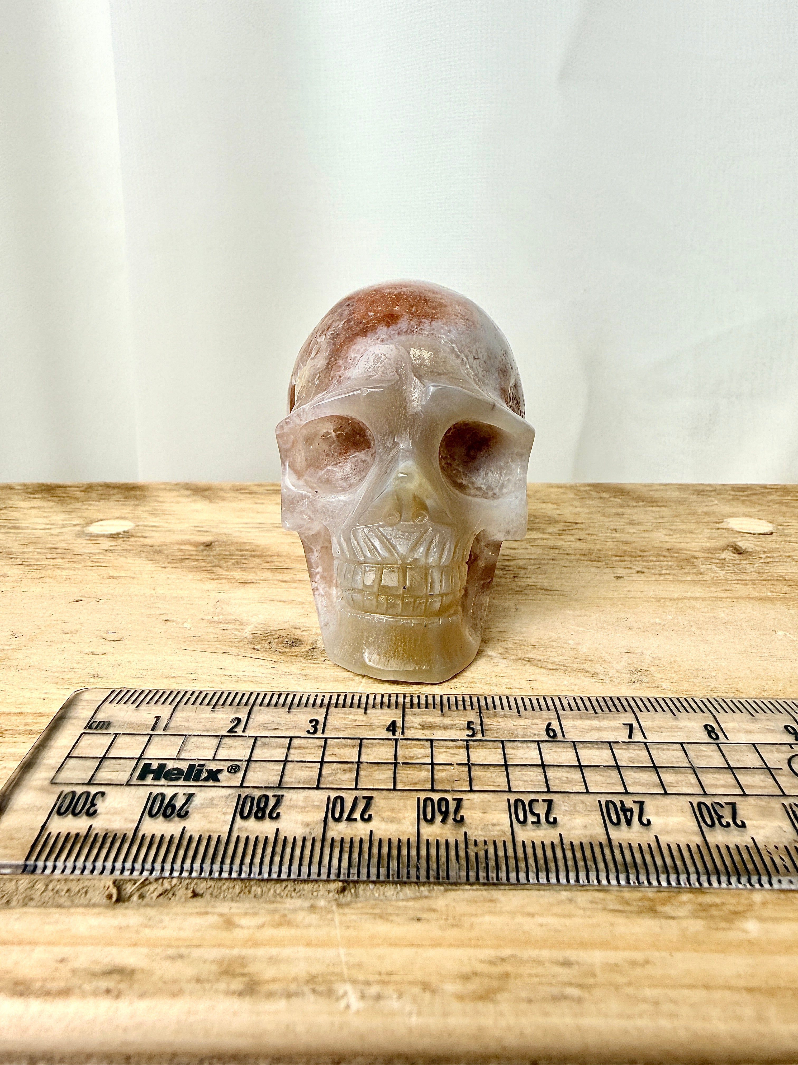 Pink Amethyst Skull (#4)