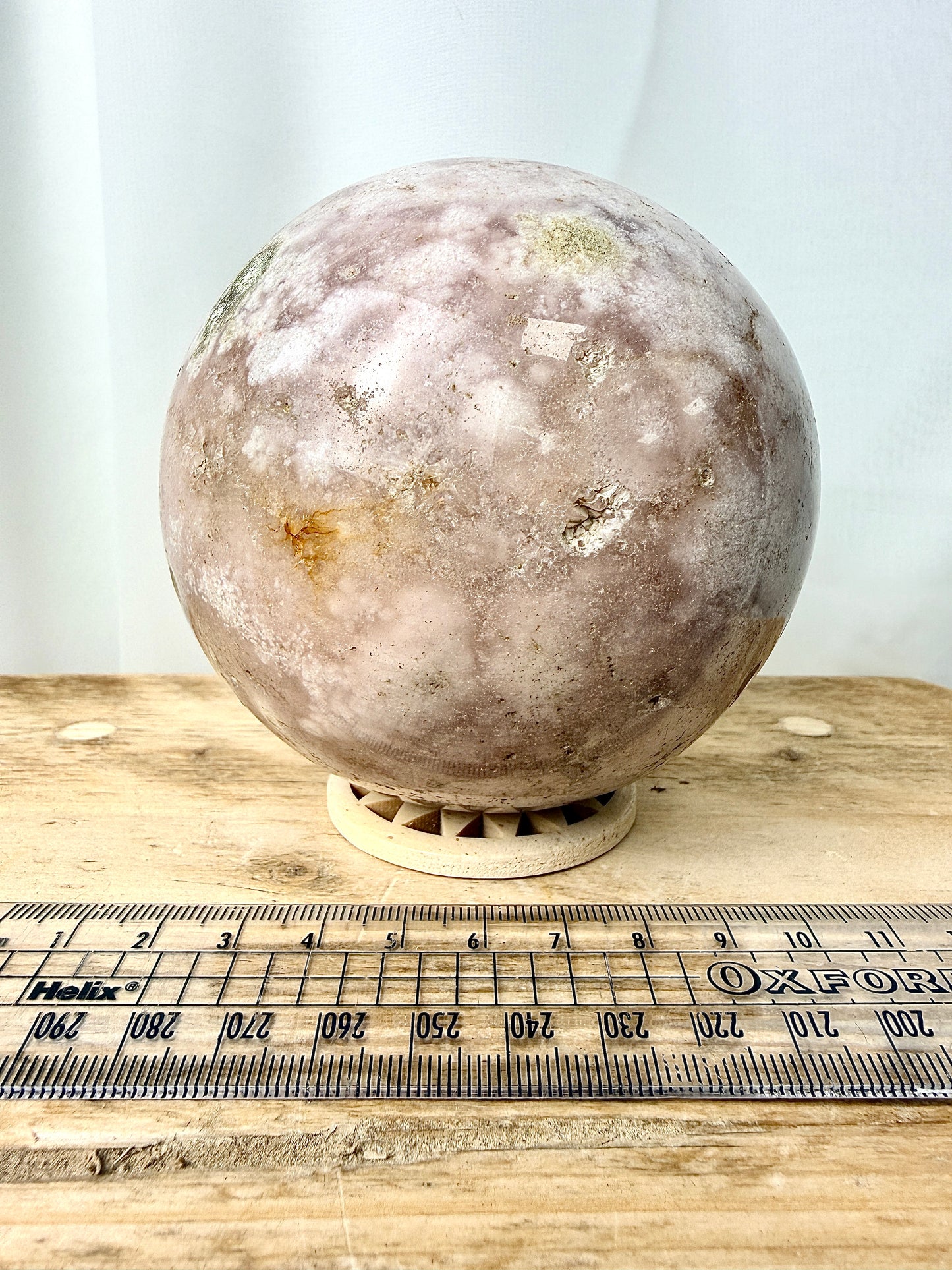 Flower Agate Sphere (#2) - 1.13kg - Madagascar