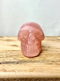 Rose Quartz Skull