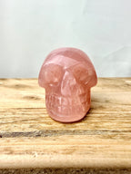 Rose Quartz Skull
