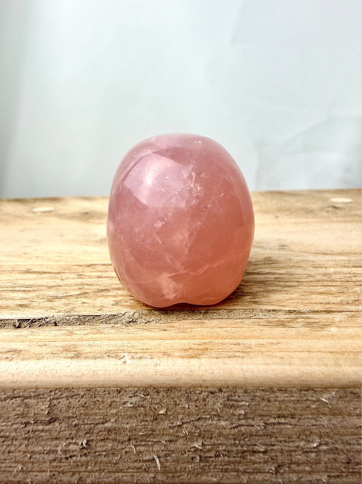 Rose Quartz Skull - 80g - South Africa