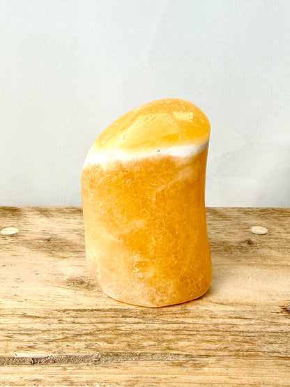 Orange Calcite Freeform (#1) - 295g - Mexico