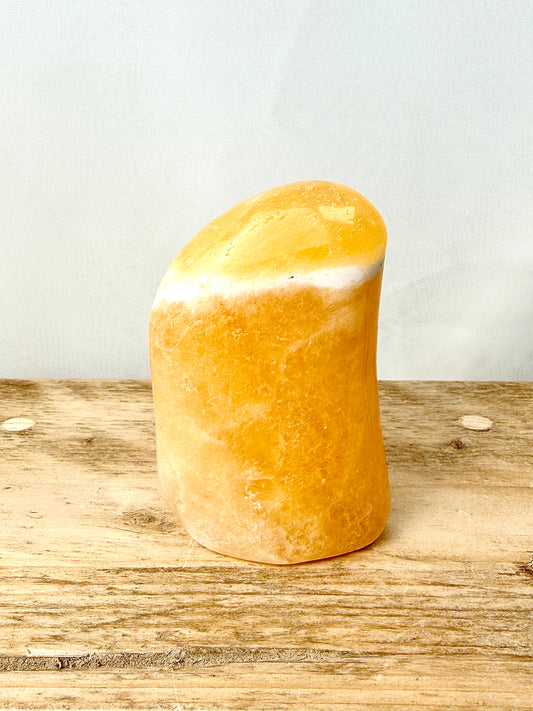 Orange Calcite Freeform (#1) - 295g - Mexico