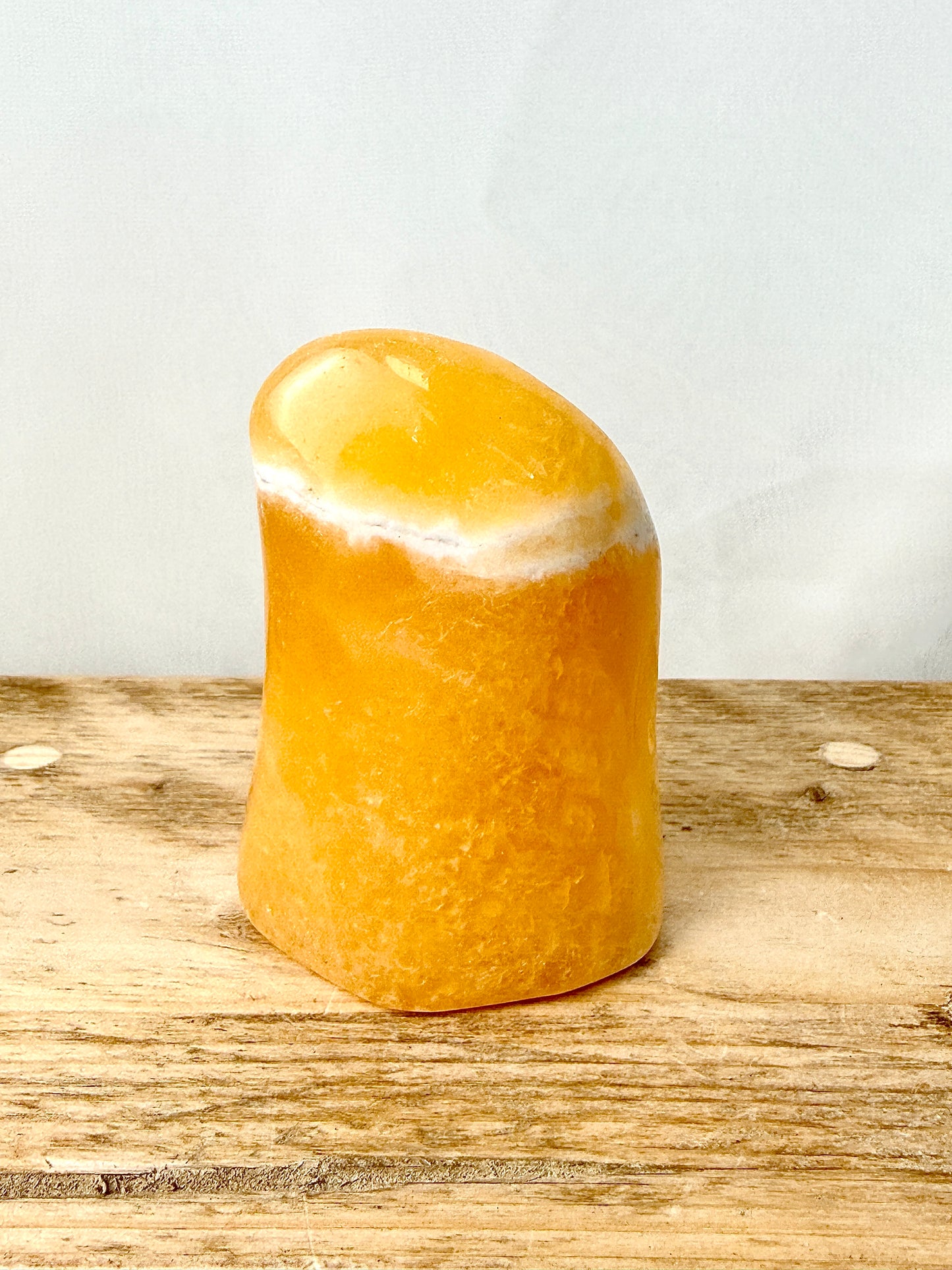 Orange Calcite Freeform (#1) - 295g - Mexico