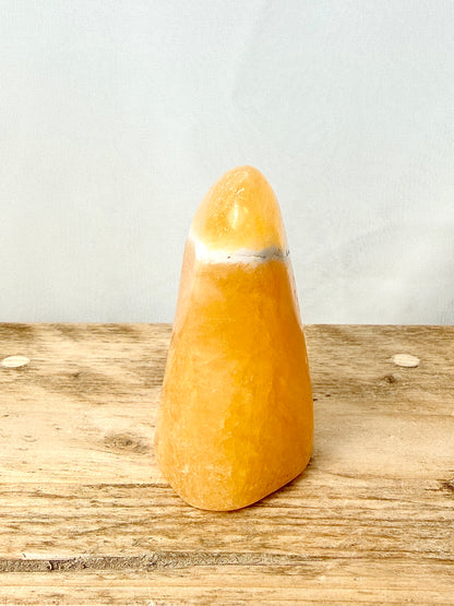 Orange Calcite Freeform (#1) - 295g - Mexico