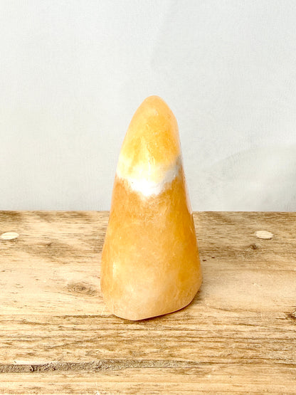 Orange Calcite Freeform (#1) - 295g - Mexico