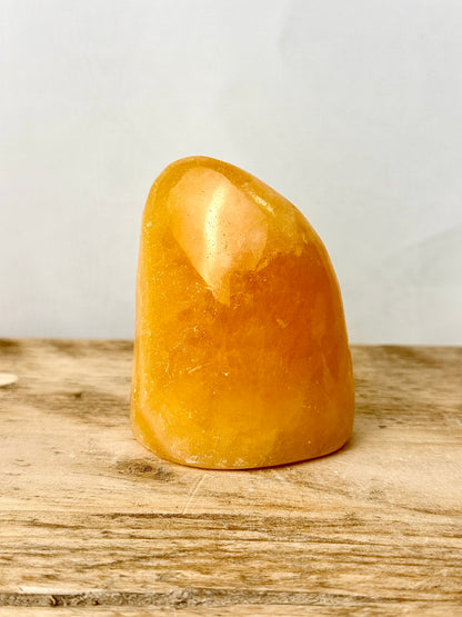 Orange Calcite Freeform (#3) - 220g - Mexico