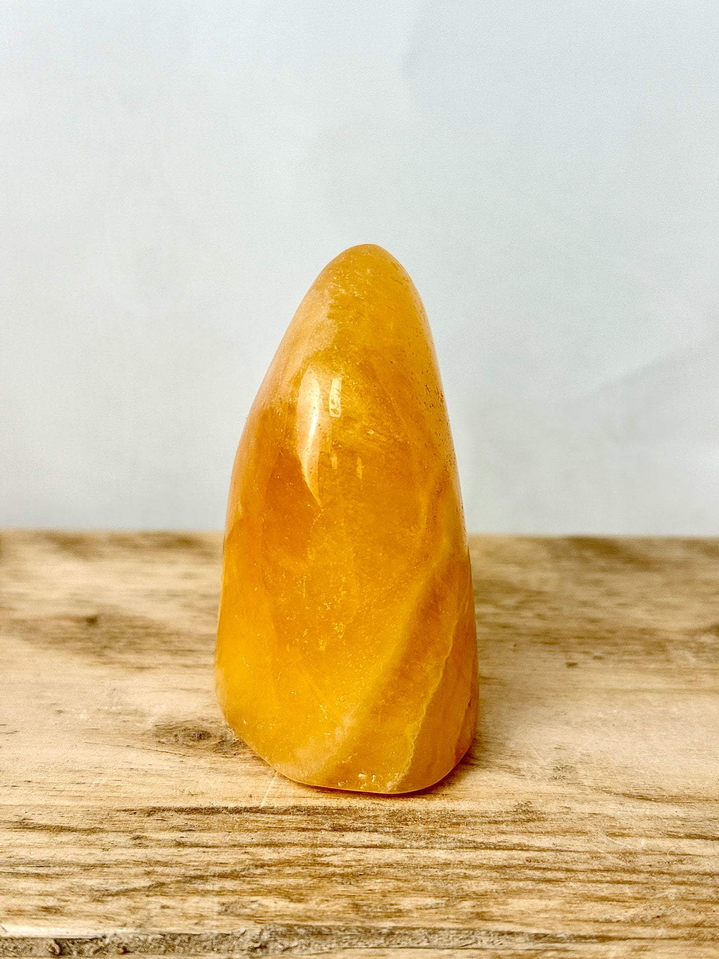 Orange Calcite Freeform (#3) - 220g - Mexico