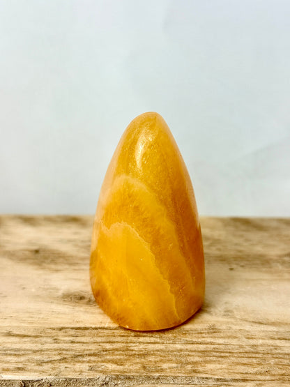 Orange Calcite Freeform (#3) - 220g - Mexico