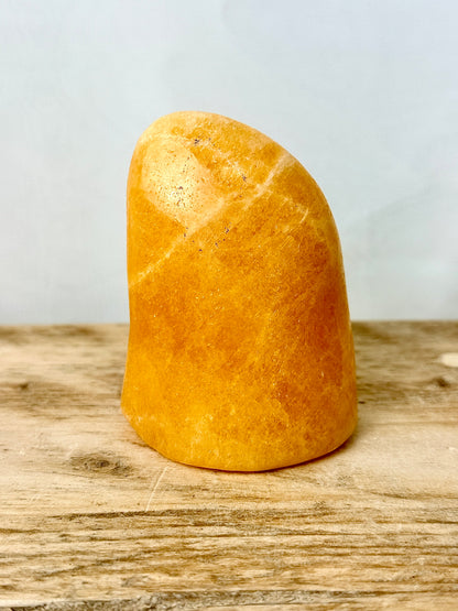 Orange Calcite Freeform (#5) - 240g - Mexico