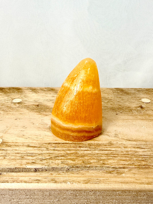 Orange Calcite Freeform (#6) - 135g - Mexico