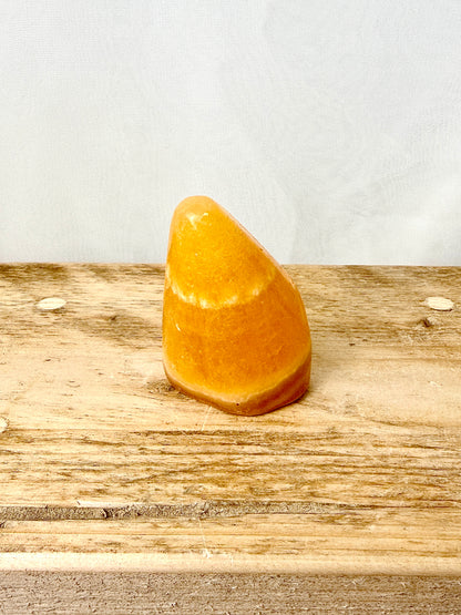 Orange Calcite Freeform (#6) - 135g - Mexico