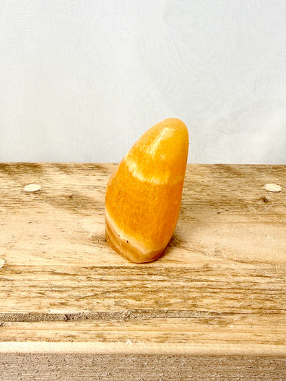 Orange Calcite Freeform (#6) - 135g - Mexico