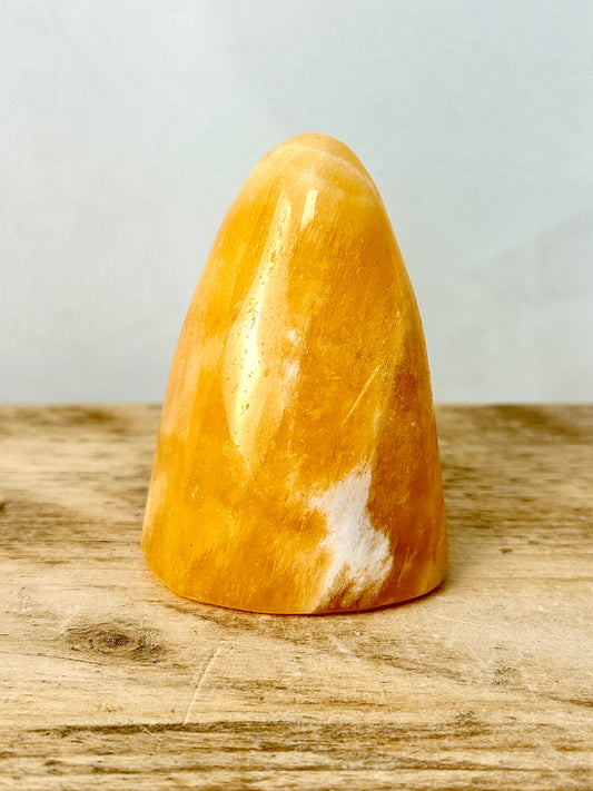 Orange Calcite Freeform (#7) - 140g - Mexico