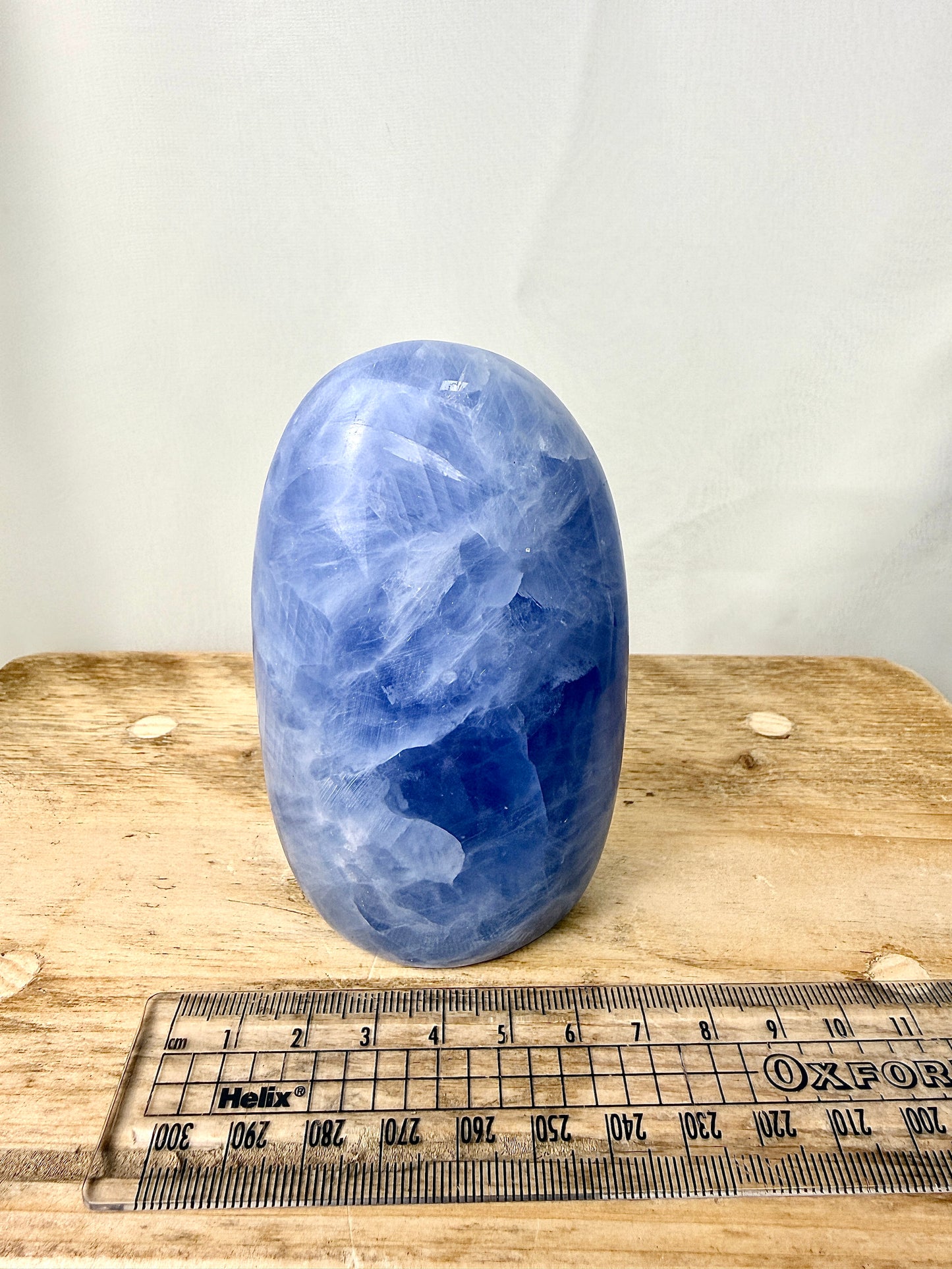 Blue Calcite Freeform (#2) - 415g - Madagascar