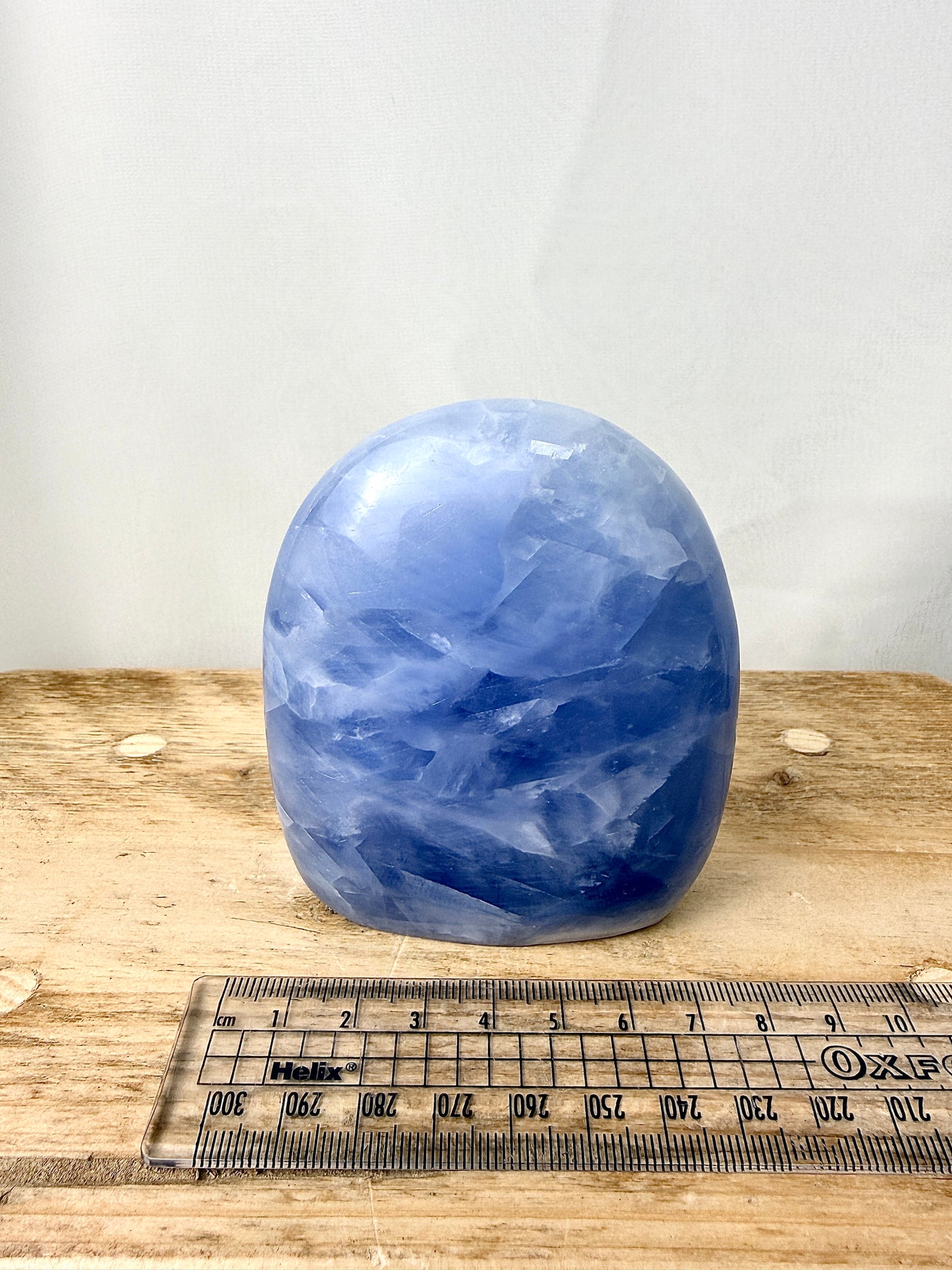 Blue Calcite Freeform (#4) - 435g - Madagascar