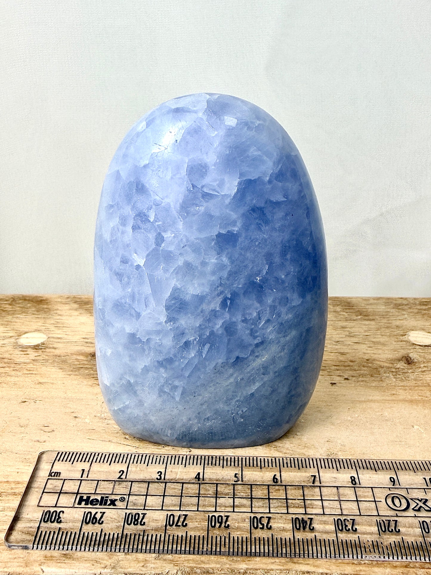 Blue Calcite Freeform (#3) - 385g - Madagascar