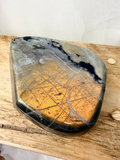 Labradorite Freeform Gold Flash #1 - 700g - China