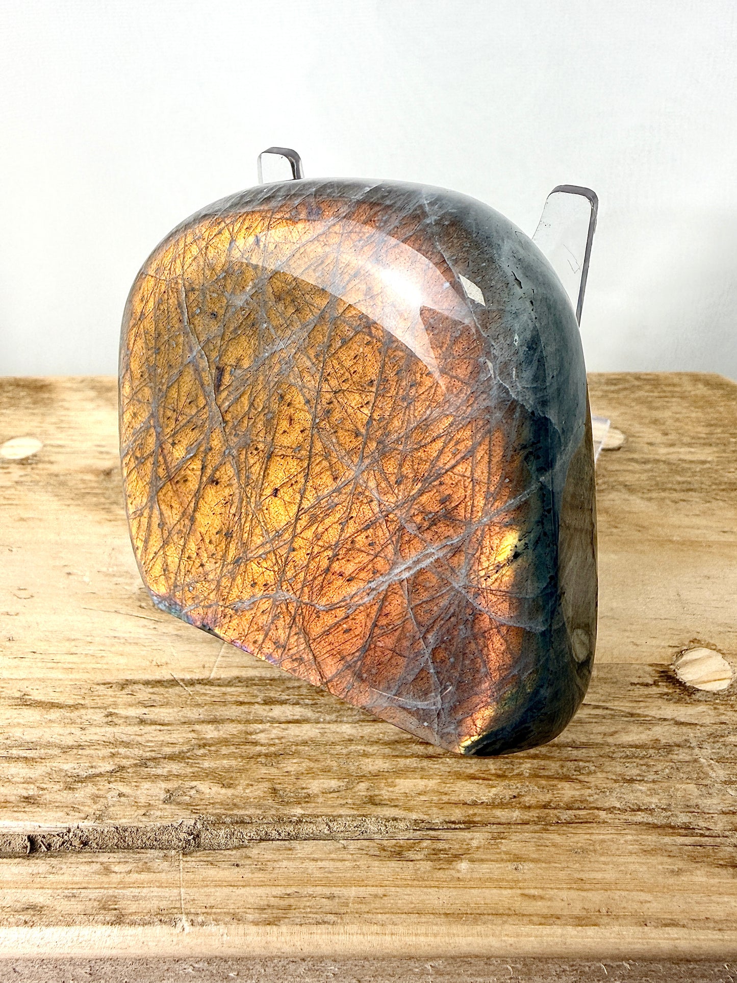 Labradorite Freeform Gold Flash #2 - 385g - China