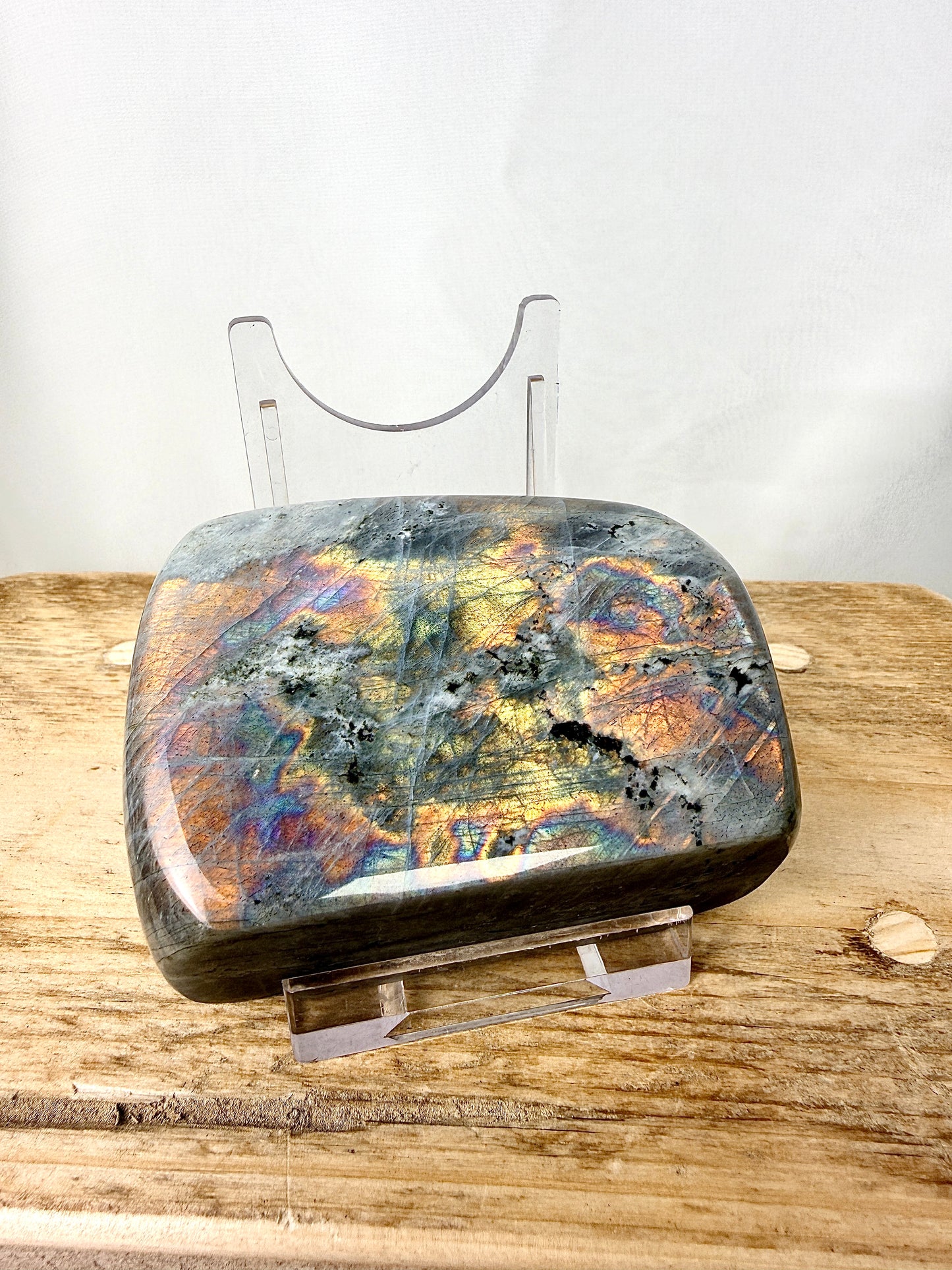 Labradorite Freeform Gold Flash #3 - 440g - China