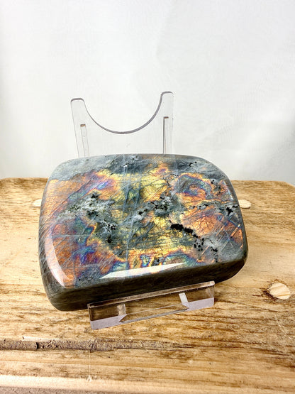 Labradorite Freeform Gold Flash #3 - 440g - China