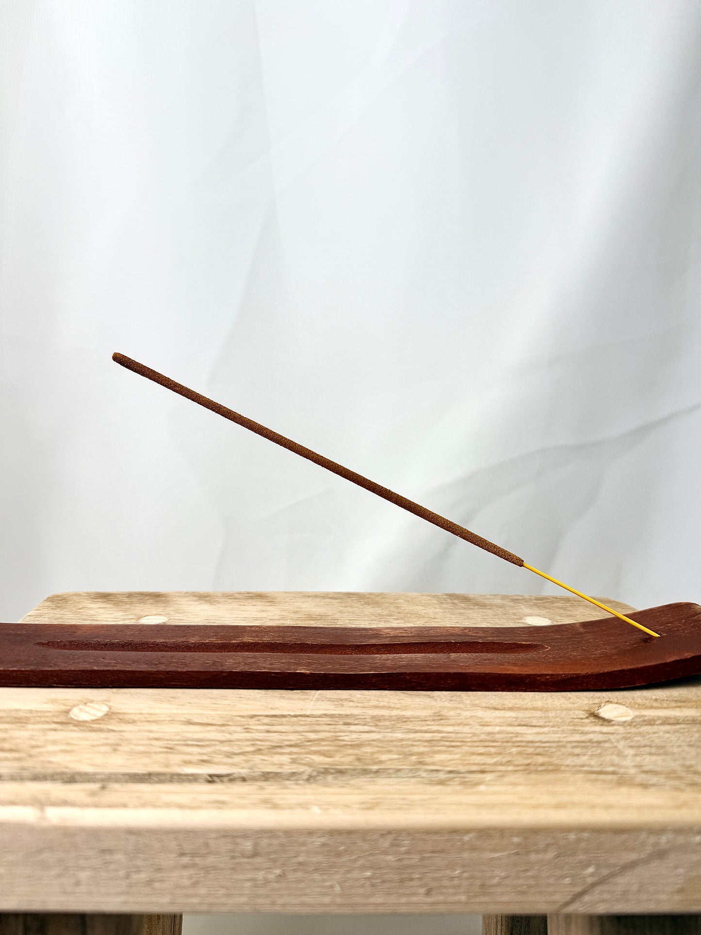 Mango Wood Incense Ashcatcher - Plain