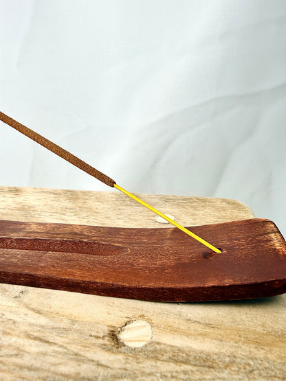 Mango Wood Incense Ashcatcher - Plain