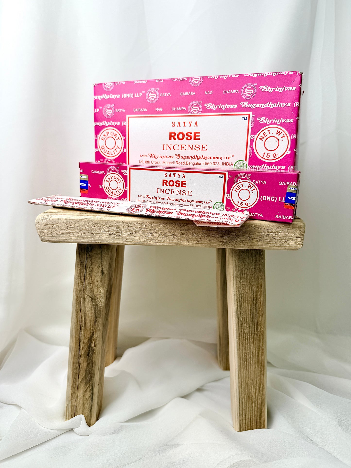 Satya Rose Incense Sticks - 15g