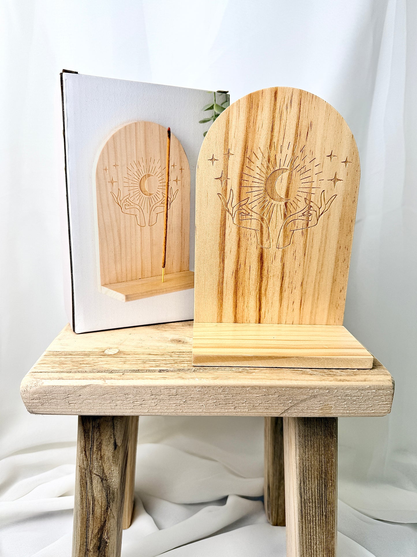 Mystical Hands Incense Holder Shelf