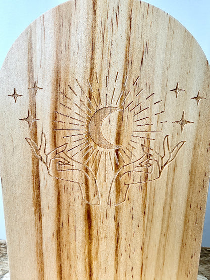 Mystical Hands Incense Holder Shelf