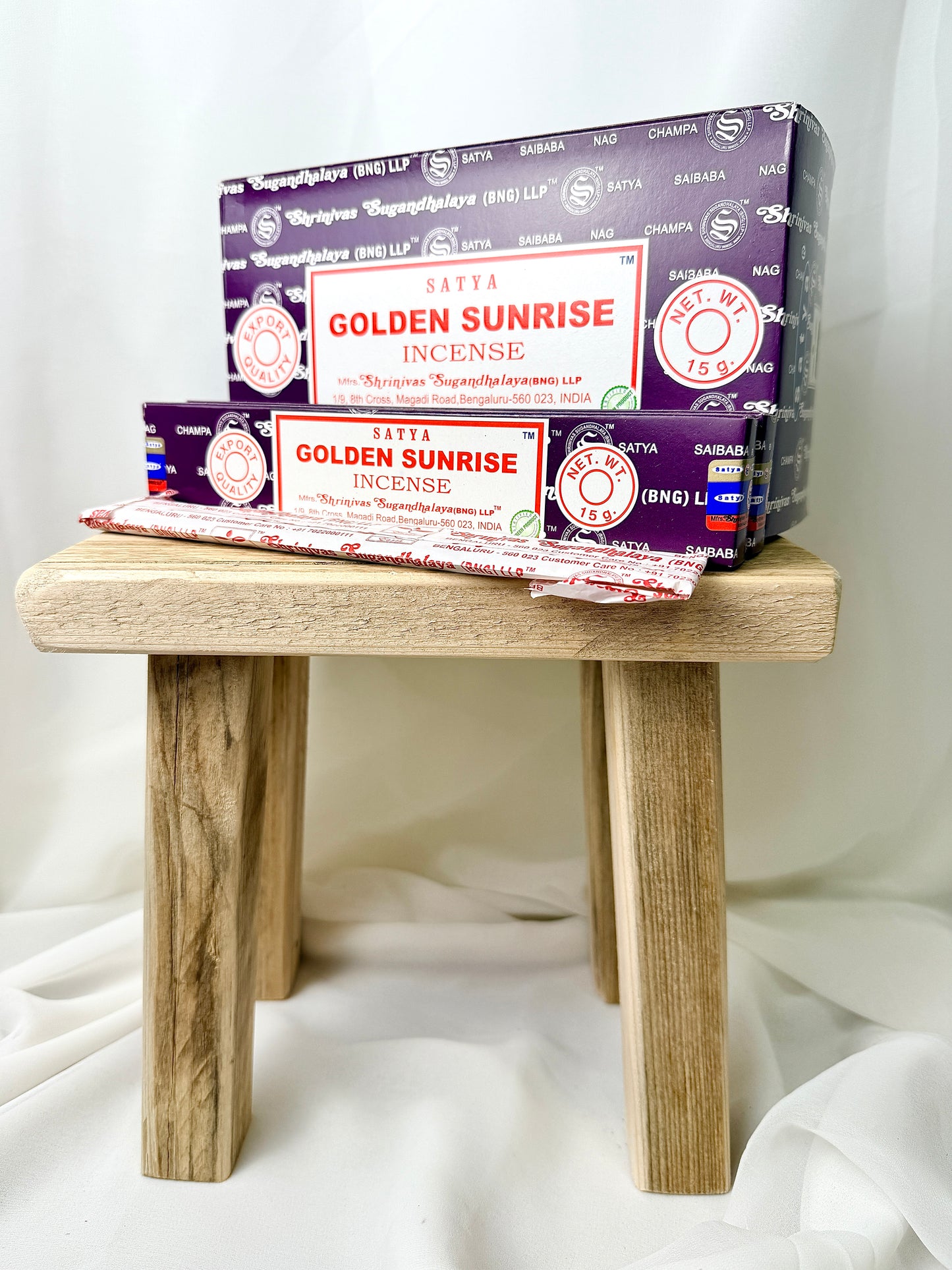 Satya Golden Sunrise Incense Sticks - 15g