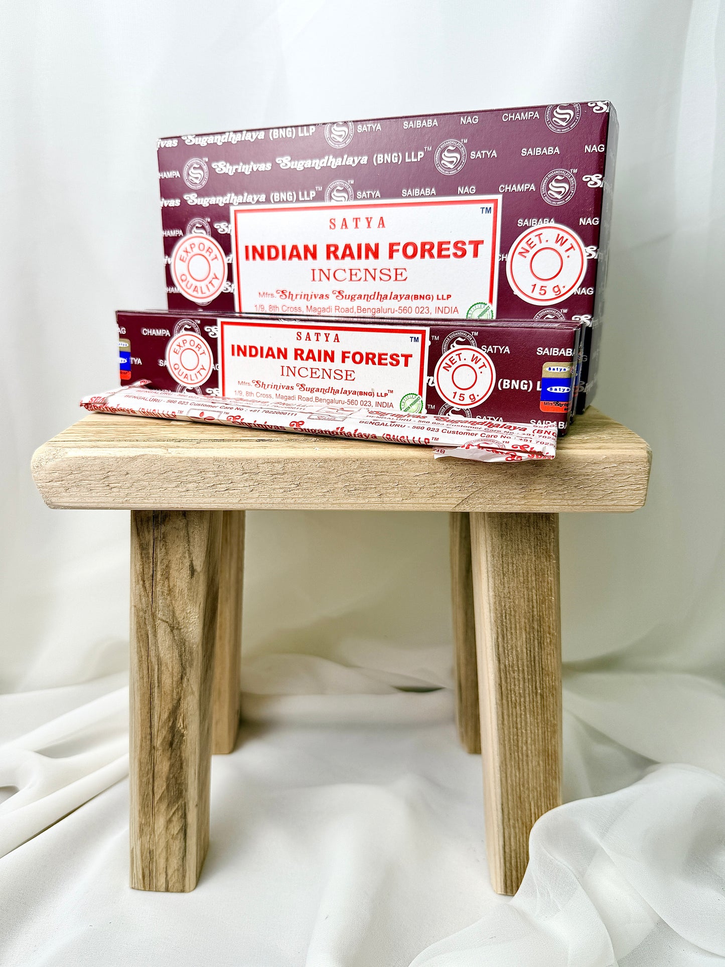 Satya Indian Rain Forest Incense Sticks - 15g